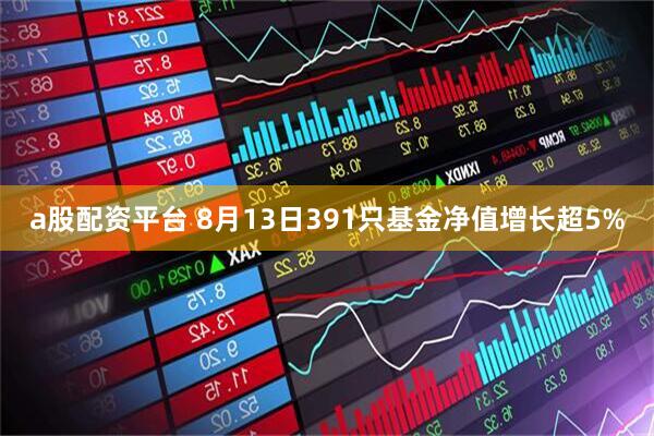 a股配资平台 8月13日391只基金净值增长超5%